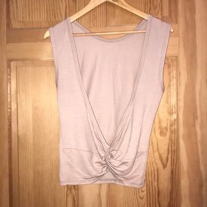 Worn once! Pink tank top